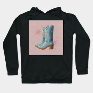 Blue Boots Hoodie